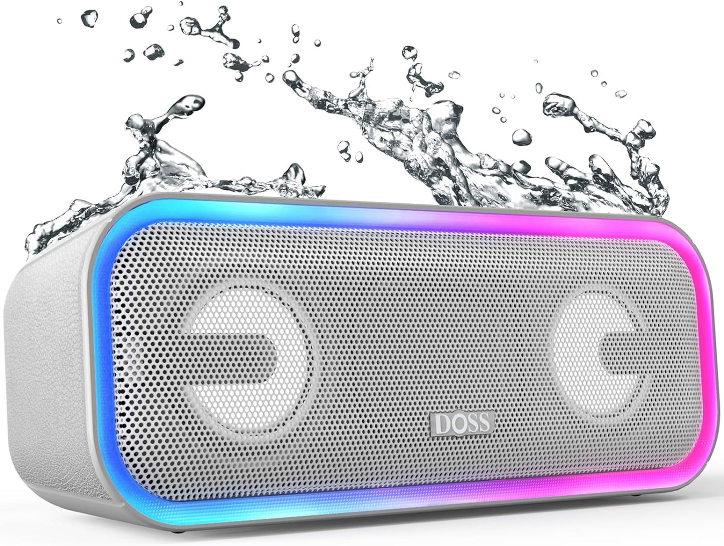 Unleash Your Sound Experience with the SoundBox Pro+ Bluetooth Speaker - 24W Immersive Stereo Sound, Booming Bass, IPX6 Waterproof, and 15 Hours of Playtime - Perfect for Parties and Outdoor Adventures!
