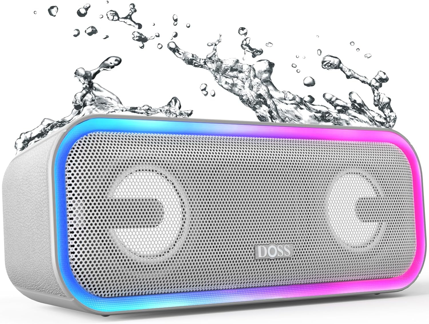 Unleash Your Sound Experience with the SoundBox Pro+ Bluetooth Speaker - 24W Immersive Stereo Sound, Booming Bass, IPX6 Waterproof, and 15 Hours of Playtime - Perfect for Parties and Outdoor Adventures!