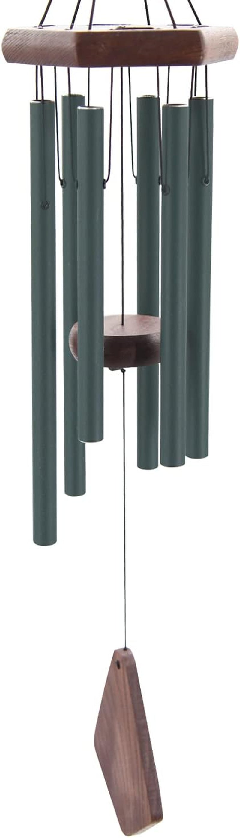 Enchanting 30-Inch Deep Tone Memorial Wind Chimes with Hook - Perfect Gift for Mother's Day, Housewarming, and Christmas - Ideal for Patio, Garden, and Home Decor in Elegant Black