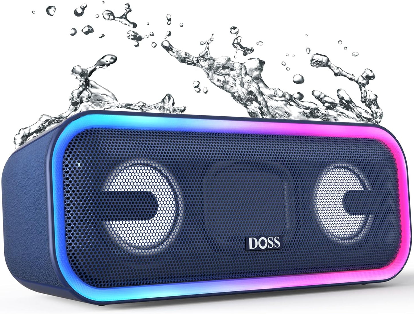 Unleash Your Sound Experience with the SoundBox Pro+ Bluetooth Speaker - 24W Immersive Stereo Sound, Booming Bass, IPX6 Waterproof, and 15 Hours of Playtime - Perfect for Parties and Outdoor Adventures!