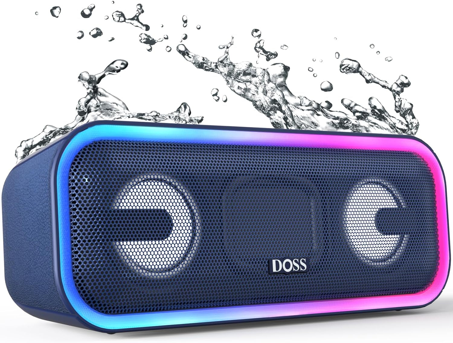 Unleash Your Sound Experience with the SoundBox Pro+ Bluetooth Speaker - 24W Immersive Stereo Sound, Booming Bass, IPX6 Waterproof, and 15 Hours of Playtime - Perfect for Parties and Outdoor Adventures!