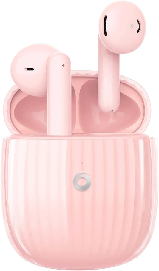 Upgrade your sound game with these stylish Pink Wireless Earbuds! 🎧✨ Enjoy 36H playtime, noise cancellation, and IP55 waterproof features—perfect for sports and everyday use! Great gift idea for women and girls! 💖🎁 #WirelessEarbuds #MusicLovers #GiftIdeas