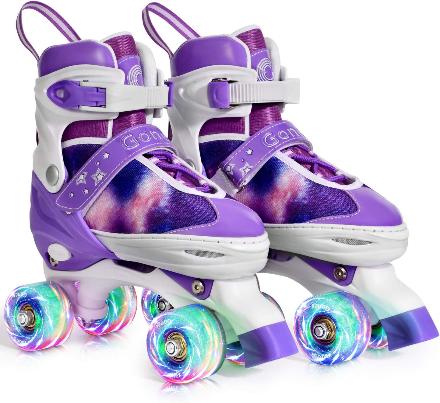 ✨ Light Up Your Fun! 🌟 Adjustable Roller Skates for Kids & Adults - Perfect for Indoor & Outdoor Adventures! 🛼💖 #RollerSkating #FunOnWheels