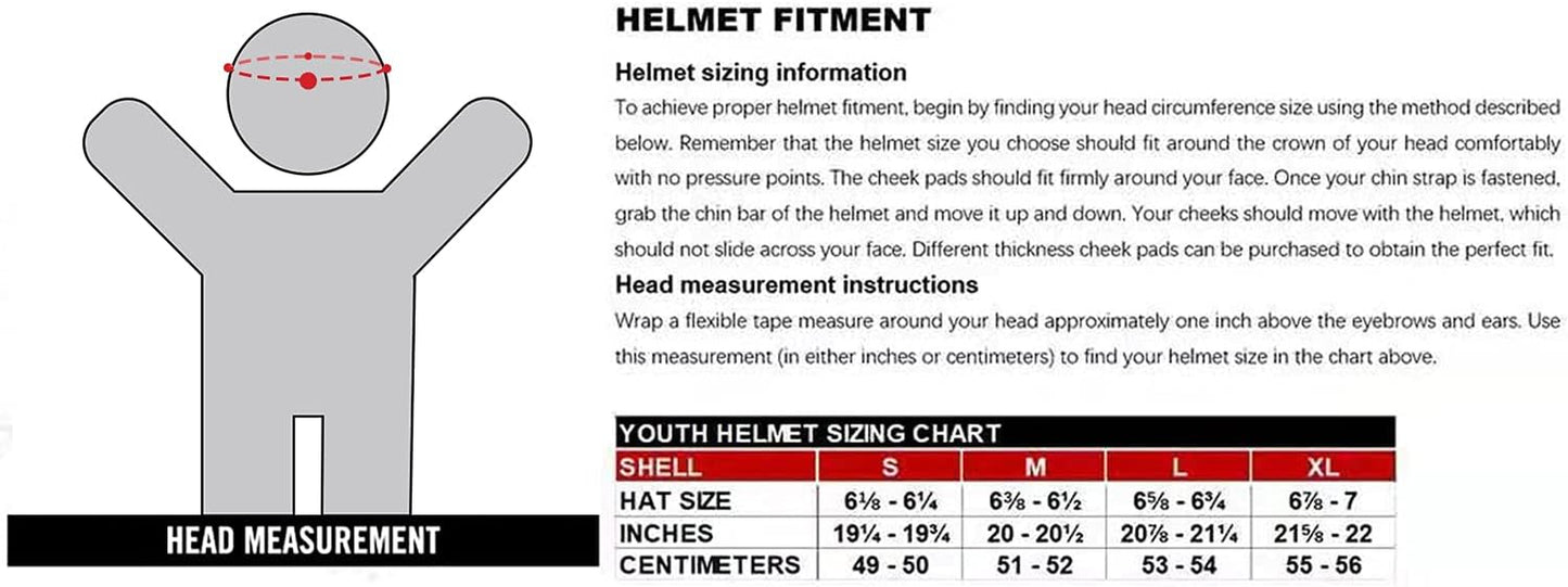 GX623 DOT Kids Youth ATV Off-Road Dirt Bike Motocross Motorcycle Full Face Helmet Combo Gloves Goggles for Boys & Girls (Matte Black, Large)