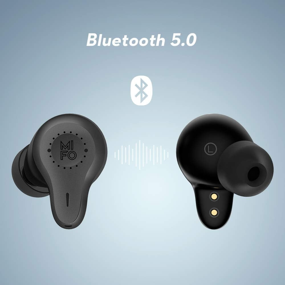 [Upgrade Version 2023 Bluetooth Earbuds Wireless O7, Bluetooth 5.0 In-Ear Headphones with Charging Case, Dual Microphone Call Noise Reduction Earphons for Sports, Built-In Mic