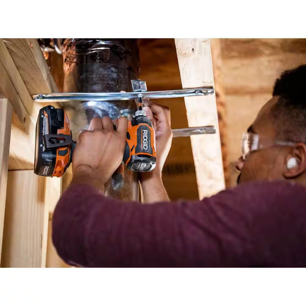 Power Up Your Projects with the 18V Subcompact Brushless Cordless Impact Driver Kit - Complete with 2.0 Ah Battery, Charger, and Tool Bag!