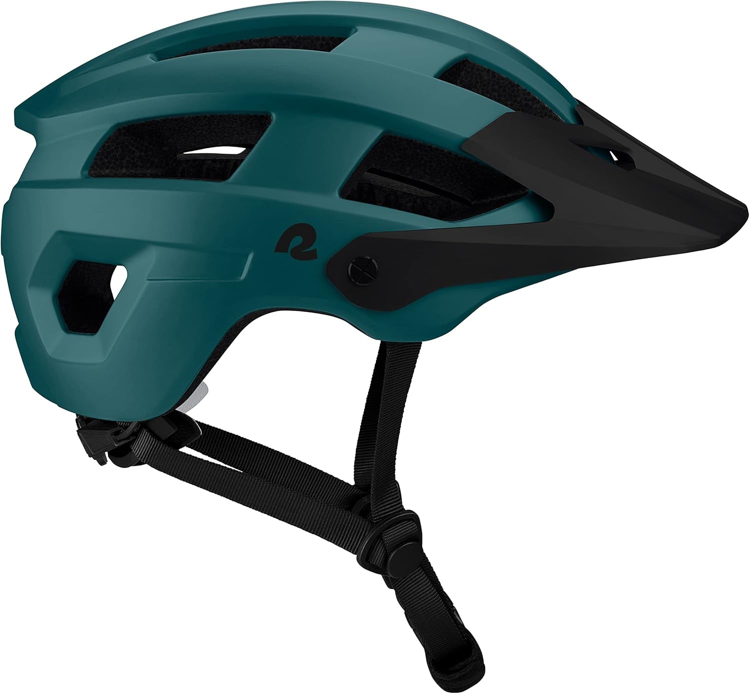 Rowan Mountain Bike Helmet for Adults - MTB Style with Removable Visor and EPS Foam Interior for Men & Women – Adjustable Size, Lightweight & Breathable