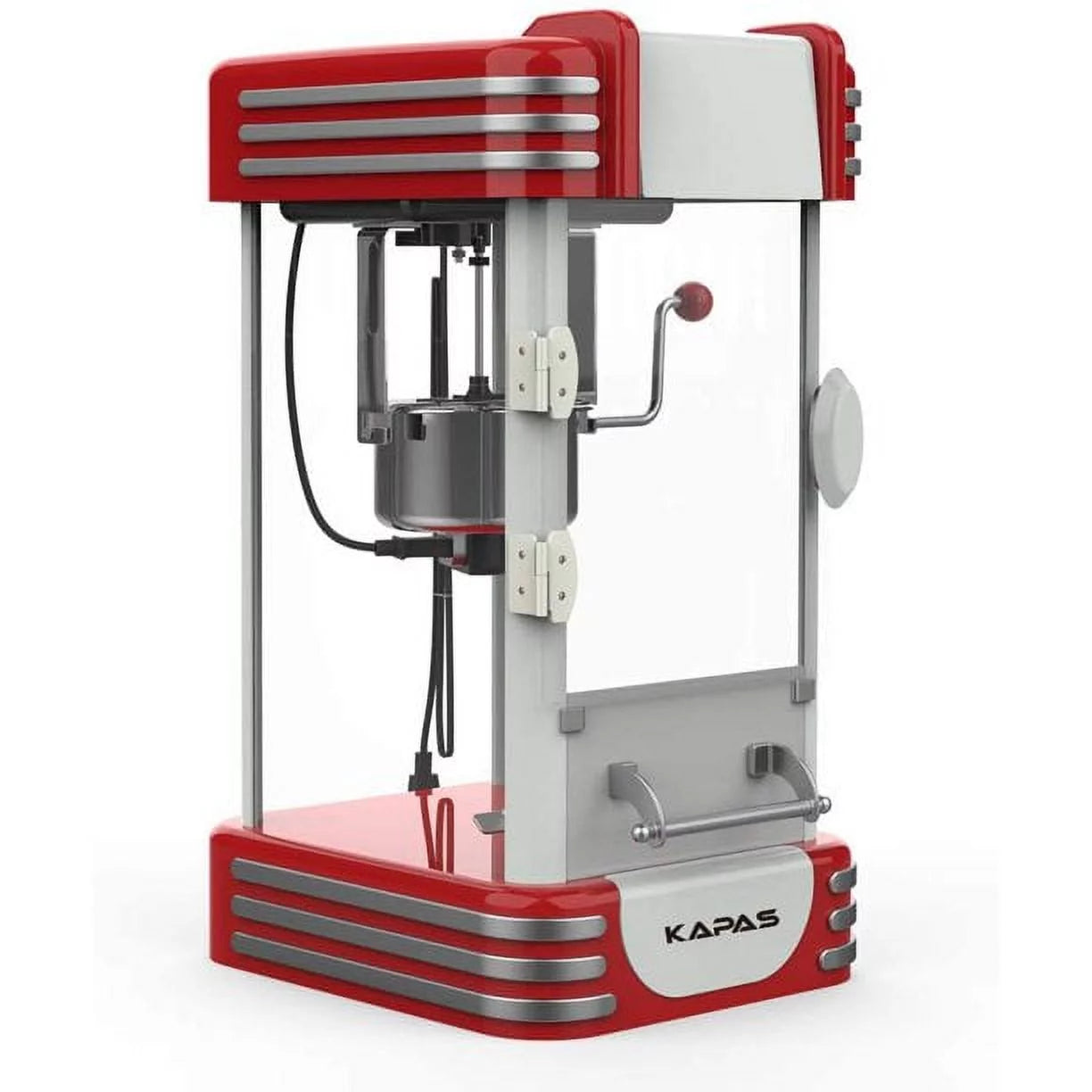 Get Your Movie Night Going with This Fun Red Tabletop Popcorn Machine! 🍿✨