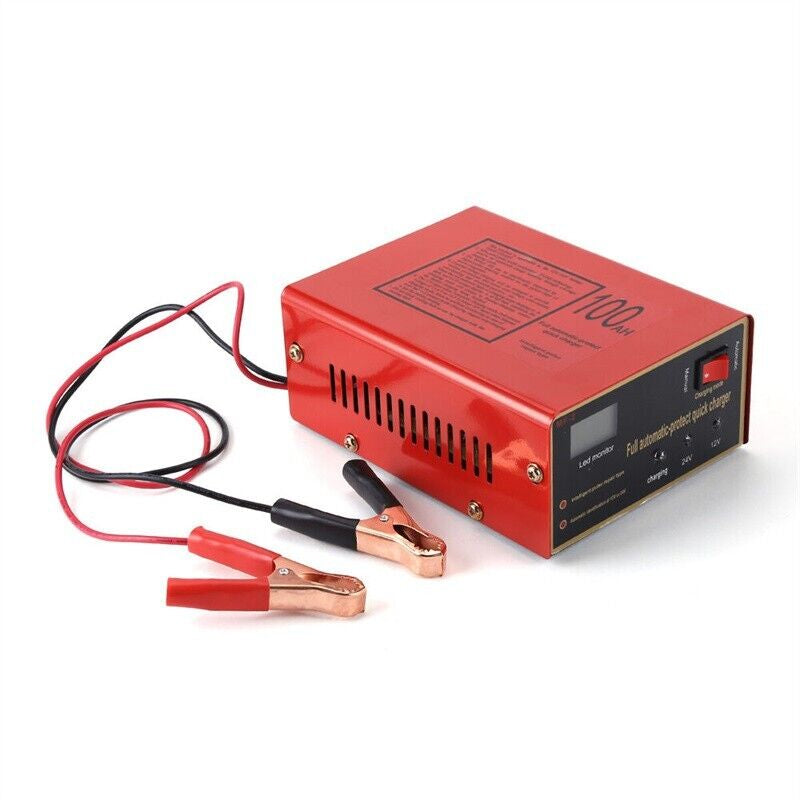 Power Up Your Electric Car with Our Maintenance-Free 12V/24V Battery Charger - 10A, 140W Output for Ultimate Convenience