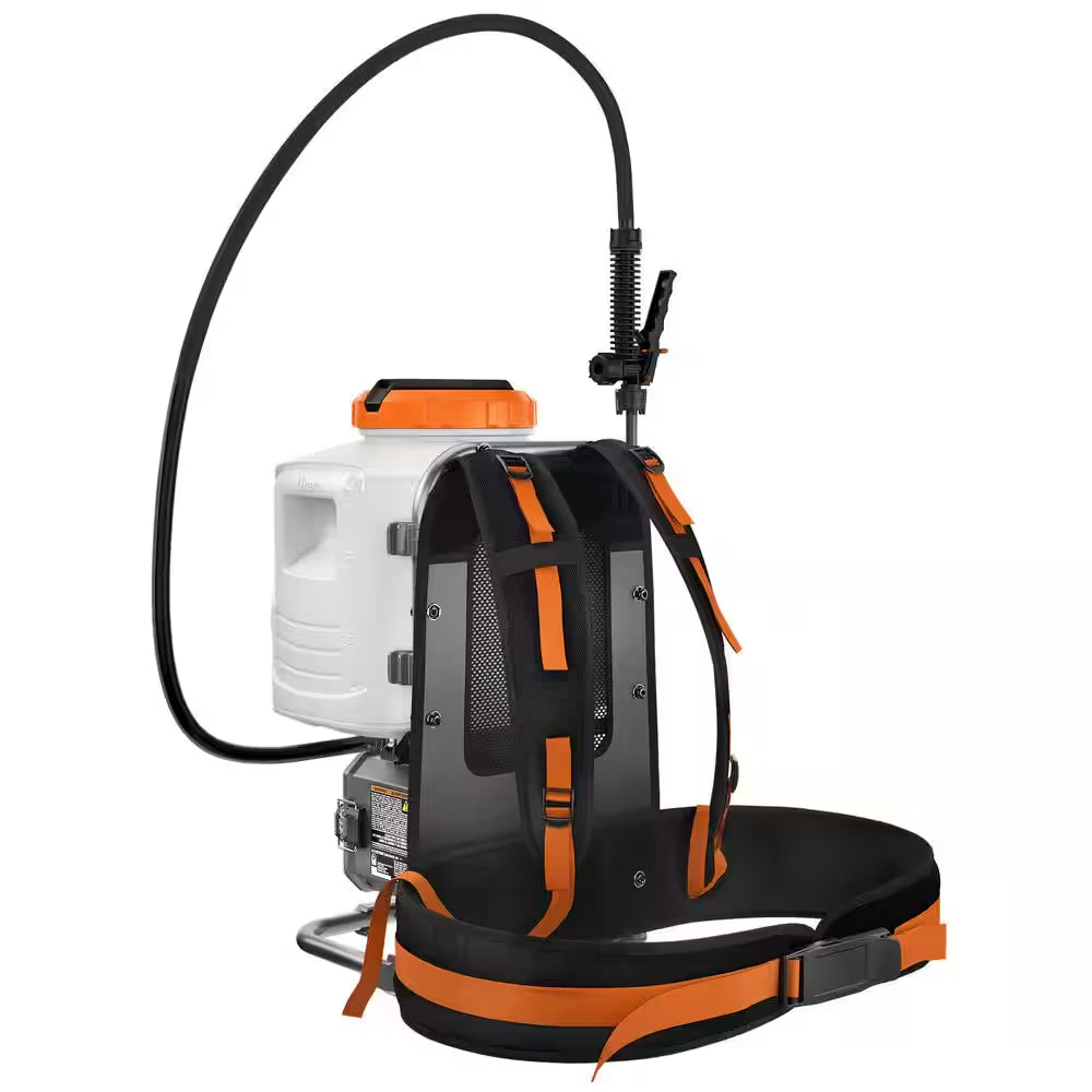 Elevate Your Lawn Care with the 18-Volt Cordless 4 Gallon Backpack Chemical Sprayer – Complete with 2.0Ah Battery and Charger
