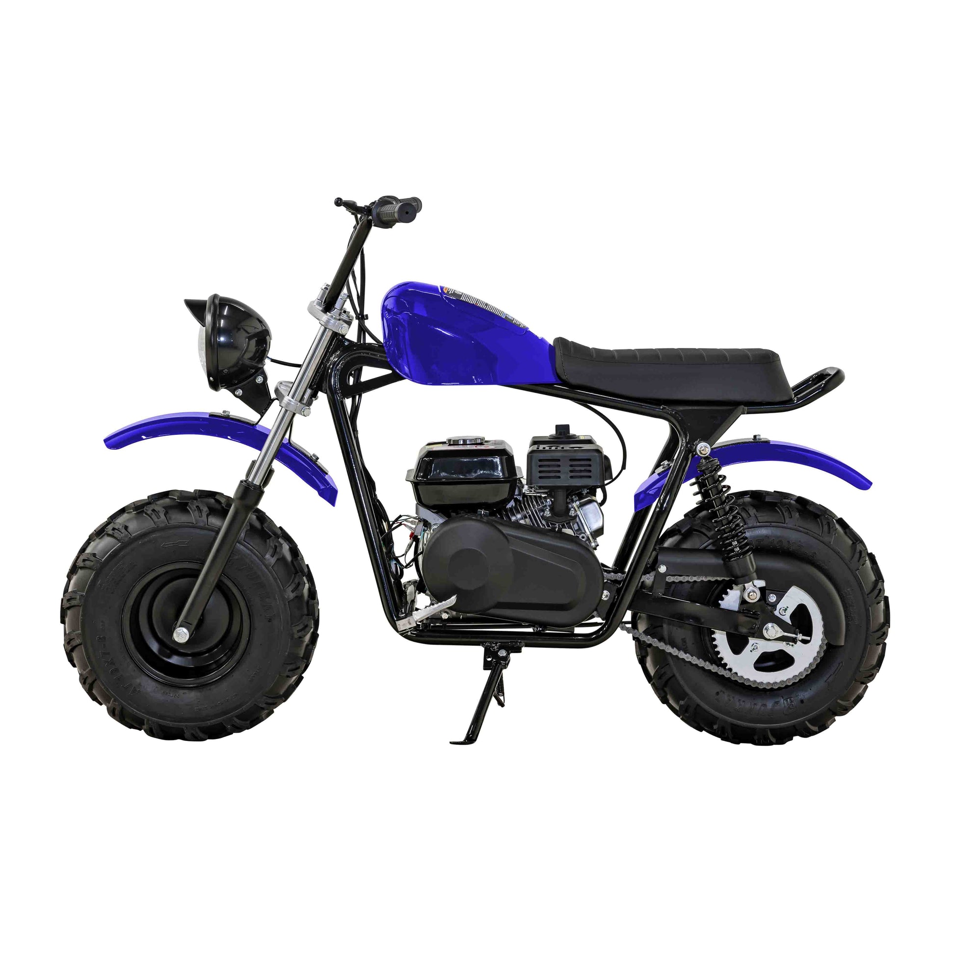 Massimo Minibike 196Cc 7.5HP 4 Stroke, Gas Powered, Trail Bike, off Road, Gasoline Powered Motorcycle MB200S - Blue
