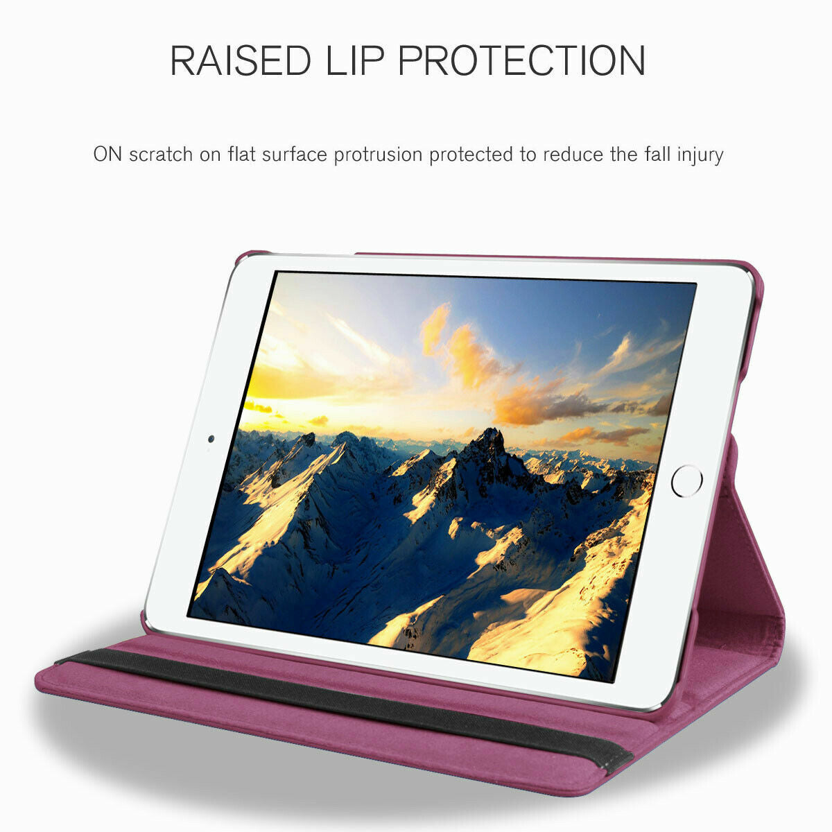 For Ipad 10Th 9Th 8Th 7Th 6/5Th Gen Leather Smart Flip Case Rotating Stand Cover