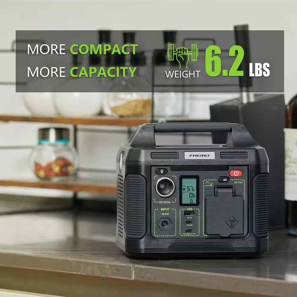 Power Up Anywhere with the TP300 300-Watt Portable Power Station – Your Ultimate On-the-Go Battery Generator!