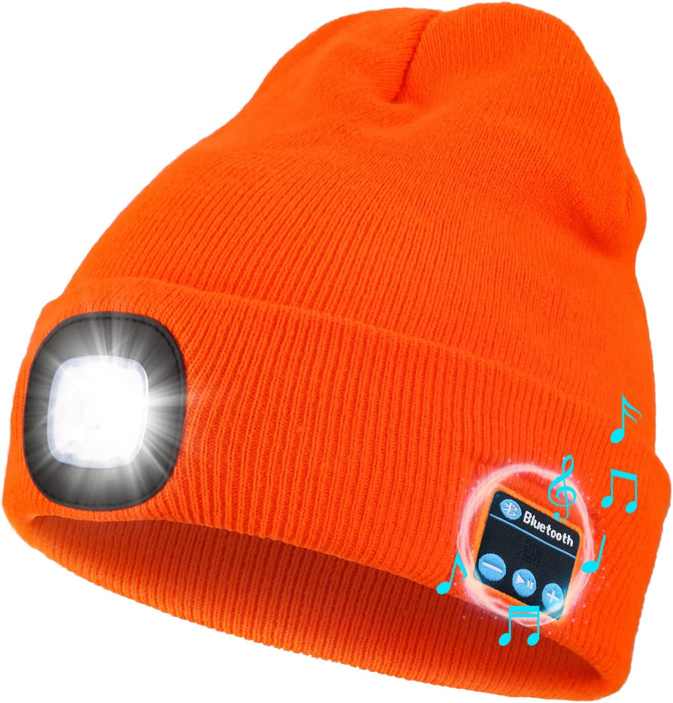 🎶✨ Light Up Your Winter! 🔦💖 Check out this Bluetooth Beanie with LED Lights & Cordless Headphones! Perfect for unique Christmas & Birthday gifts for the special guys in your life! 🎁🧢 #GiftIdeas #BluetoothBeanie #WinterEssentials