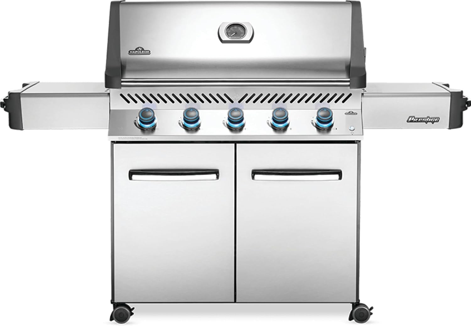 P665PSS Prestige Propane Gas Grill, 665 Sq. In, Stainless Steel