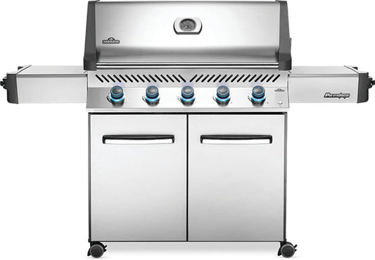 P665PSS Prestige Propane Gas Grill, 665 Sq. In, Stainless Steel