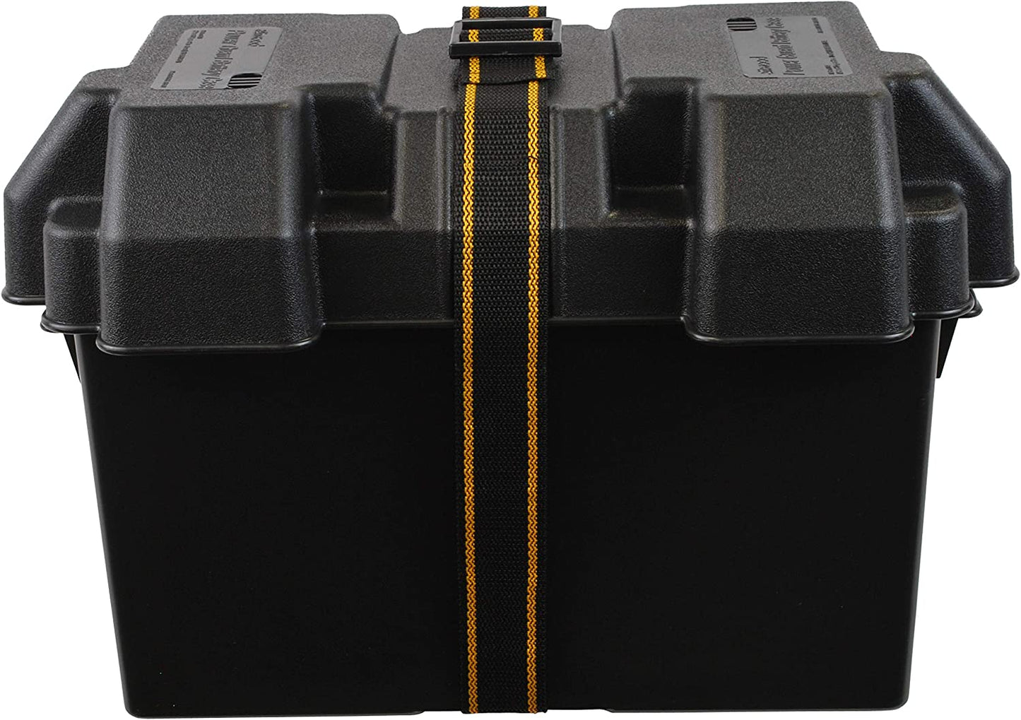 Secure Your Power with the 9065-1 Standard Vented Battery Box - Perfect for Group 24 Series Batteries in Black!
