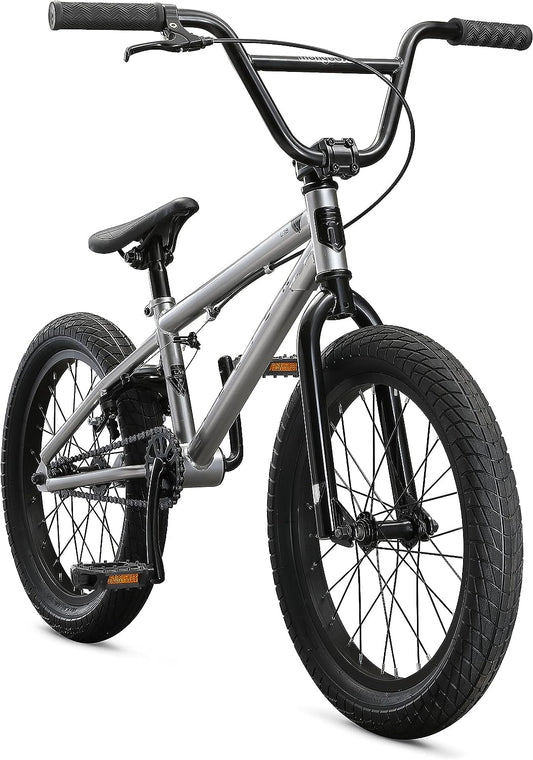 Legion Kids Freestyle Sidewalk BMX Bike, Beginner Riders, Boys and Girls, 16-20-Inch Wheels, Hi-Ten Steel Frame, Micro Drive BMX Gearing
