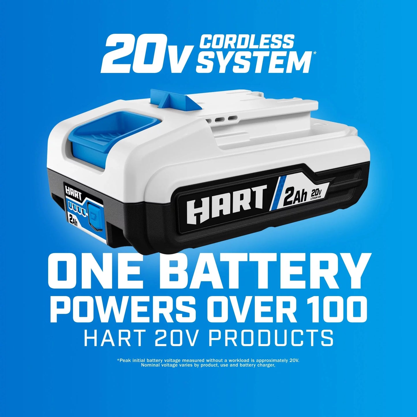 Power Up Your Projects with the HART 20V Lithium-Ion 4.0Ah Battery - Ultimate Compatibility and Performance!