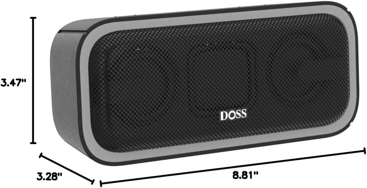Unleash Your Sound Experience with the SoundBox Pro+ Bluetooth Speaker - 24W Immersive Stereo Sound, Booming Bass, IPX6 Waterproof, and 15 Hours of Playtime - Perfect for Parties and Outdoor Adventures!