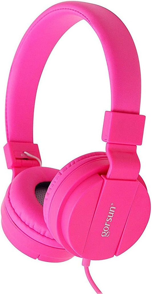 🎧✨ Adorable Pink Kids Headphones! Perfectly Comfortable & Foldable for Little Ears! Ideal for Gaming, Music, & More! 🎮💖 #KidsHeadphones #MusicForKids
