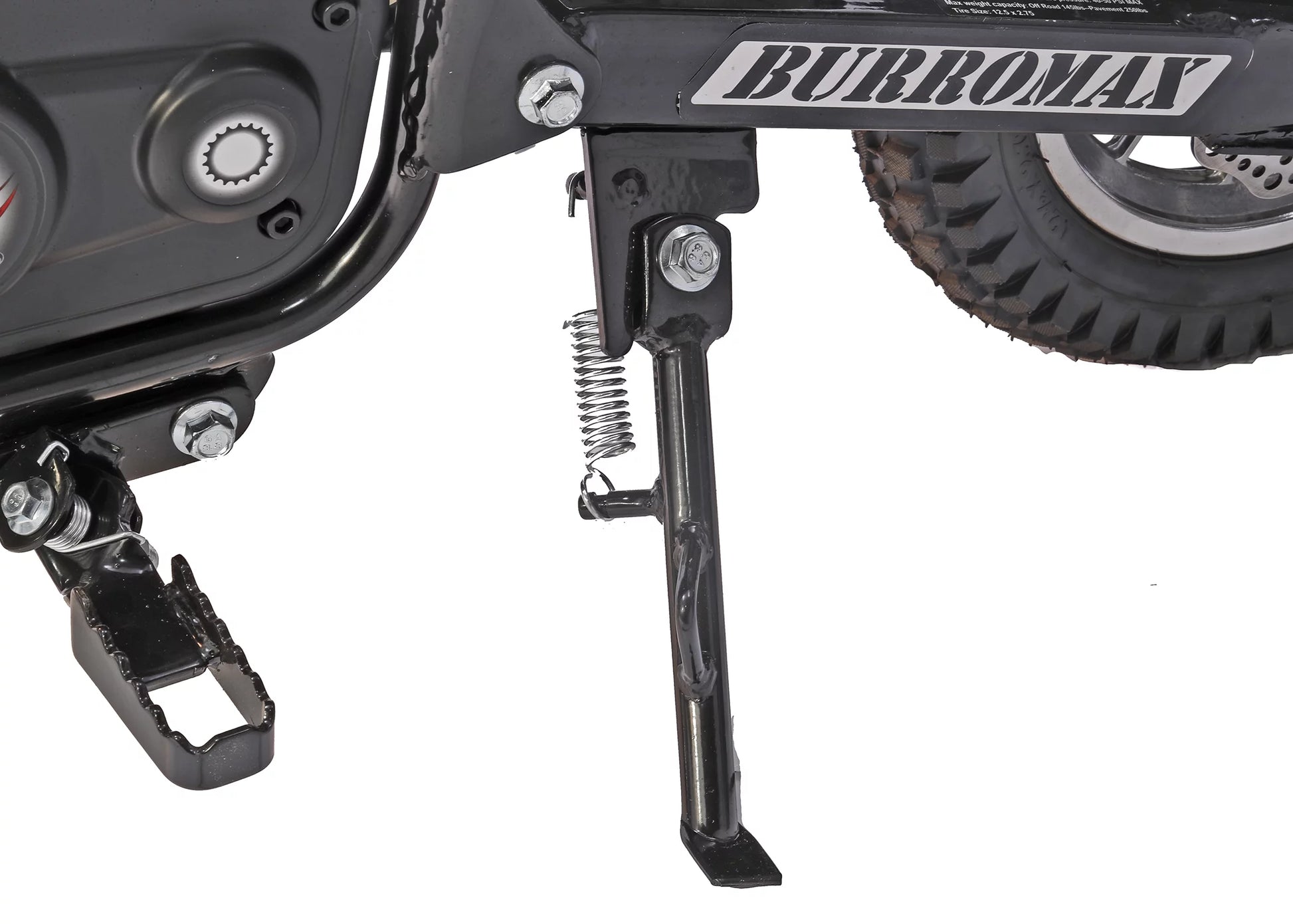 TT250, 250W 24V, 2 Speeds, 14 Mph, up to 150Lb Rider, Electric Mini Dirt Bike (Black with Training Wheels)