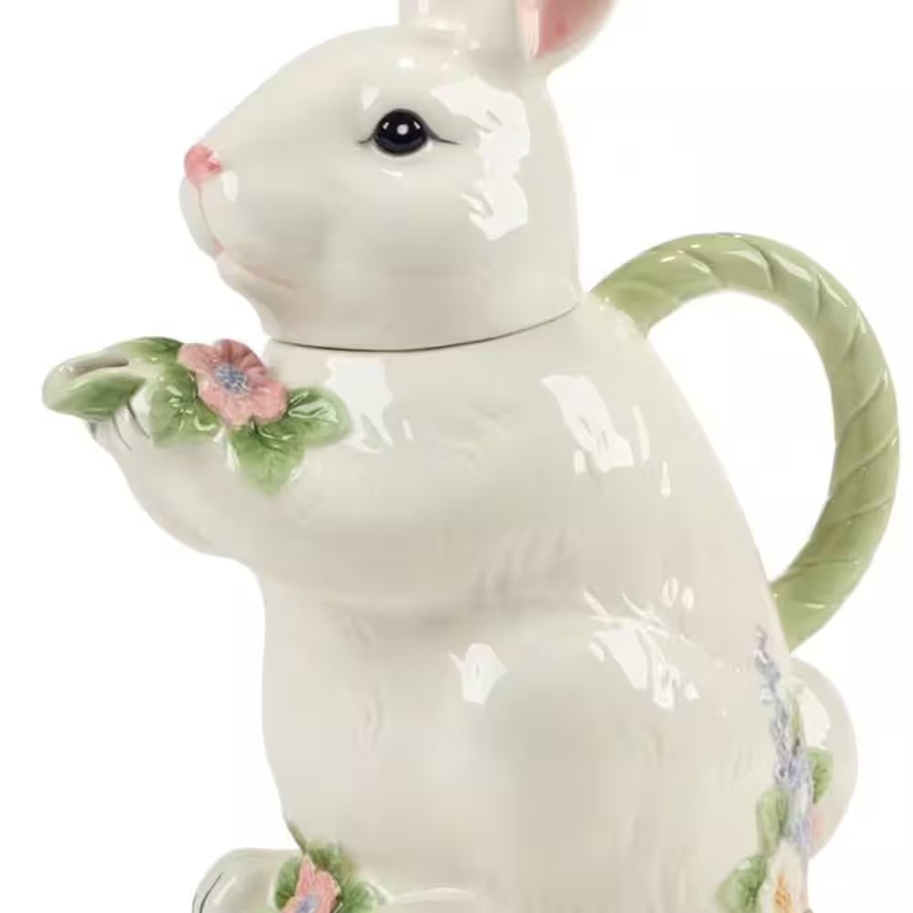 Charming Easter Morning 3-D Bunny Teapot - Perfect for Spring Celebrations
